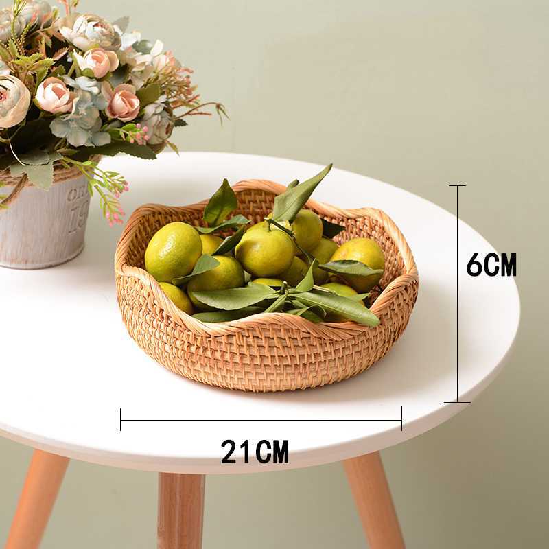 Title 1, Vietnam Rattan Fruit Basket Storage Basket Livi...