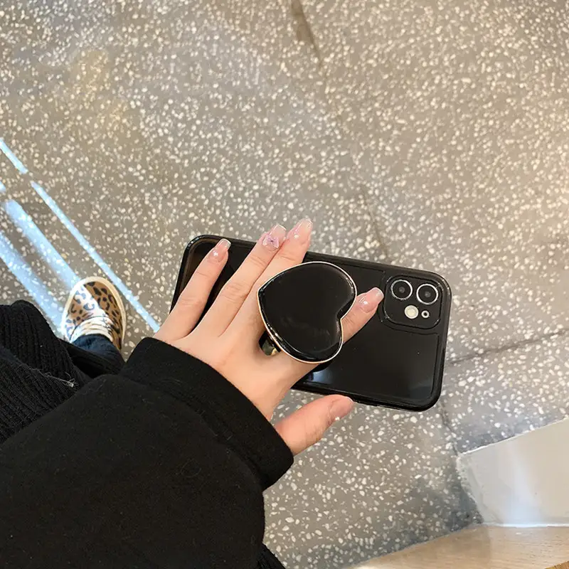 Homemade Hot Girl Love Stand Phone Case