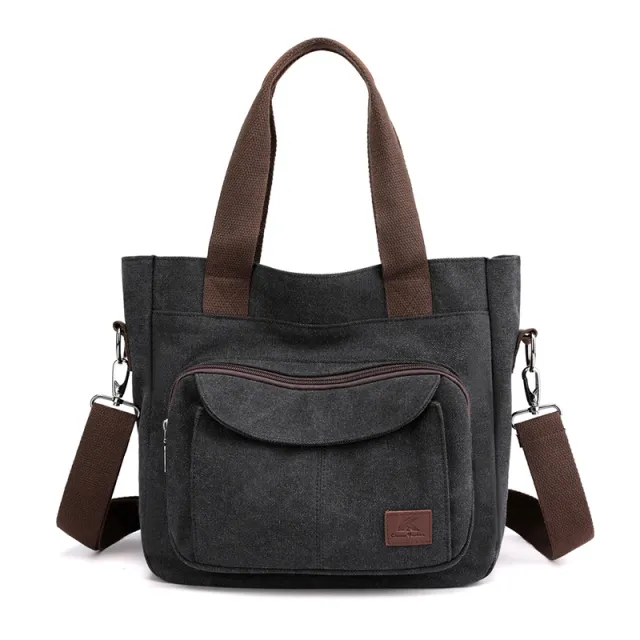 Simple Large Capacity One Shoulder Messenger Bag Black - Shop at LoveMi