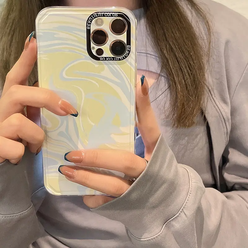 Matcha Green Phone Case Side Silicone Women'S