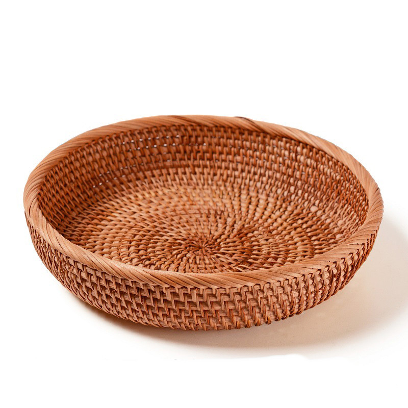 Title 5, Vietnam Rattan Storage Basket Hand-Woven Fruit ...