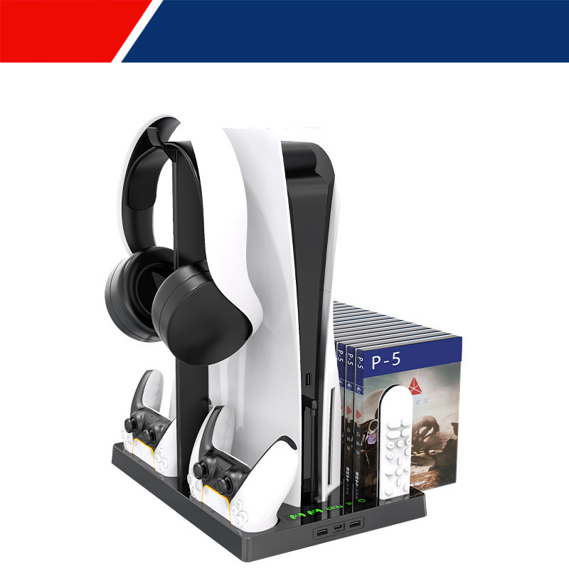 Ps5 Handle Holder Charging Bracket Multifunctional Charging Cooling Fan Storage Bracket - Image 3