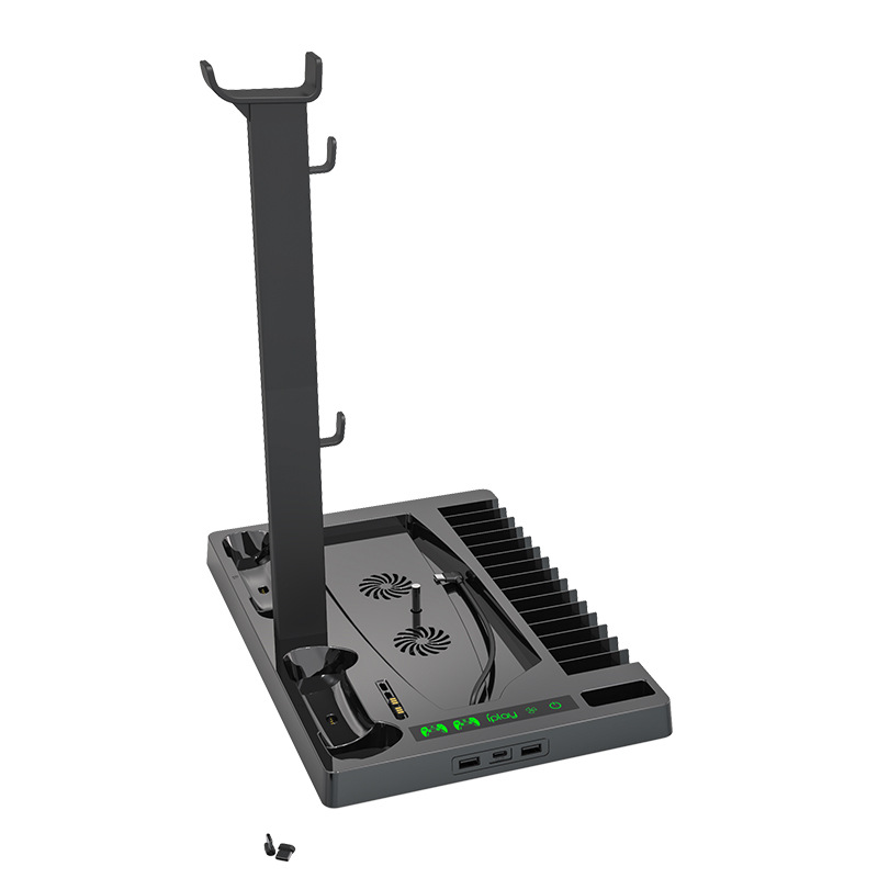 Ps5 Handle Holder Charging Bracket Multifunctional Charging Cooling Fan Storage Bracket - Image 2