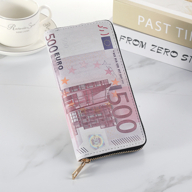 Cartoon Coin Clutch Bag Zipper Wallet Female Bill Holder