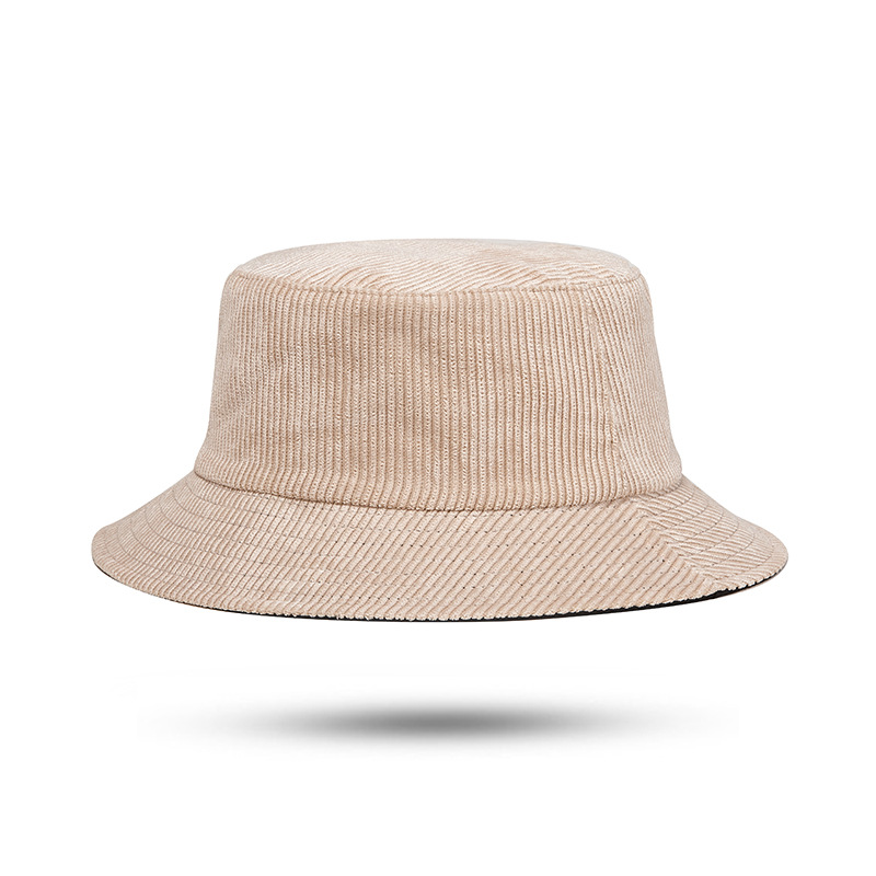Corduroy Double-Sided Fisherman Hat