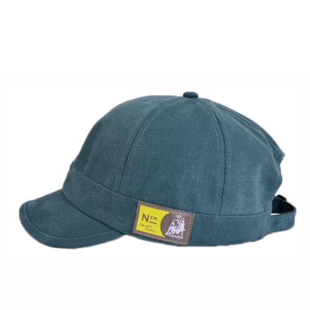 Patch Short Brim Baseball Cap Green - Shop at LoveMi