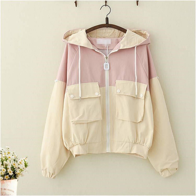 Girls College Windy Day Department Coat 