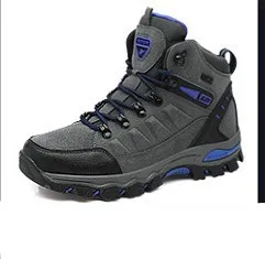 Hiking Shoes Casual Shoes Men'S And Women'S Autumn And Winter Comfortable High-Top Shoes - Grey