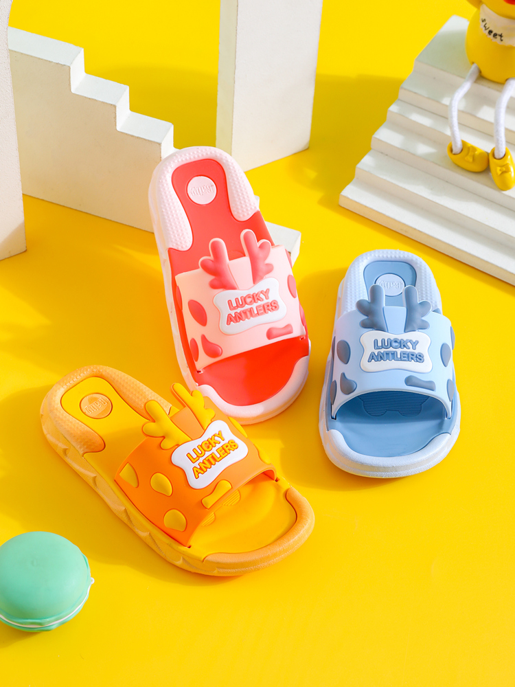 Children Slippers Summer New Style Baby Cartoon Cute Boys And Girls