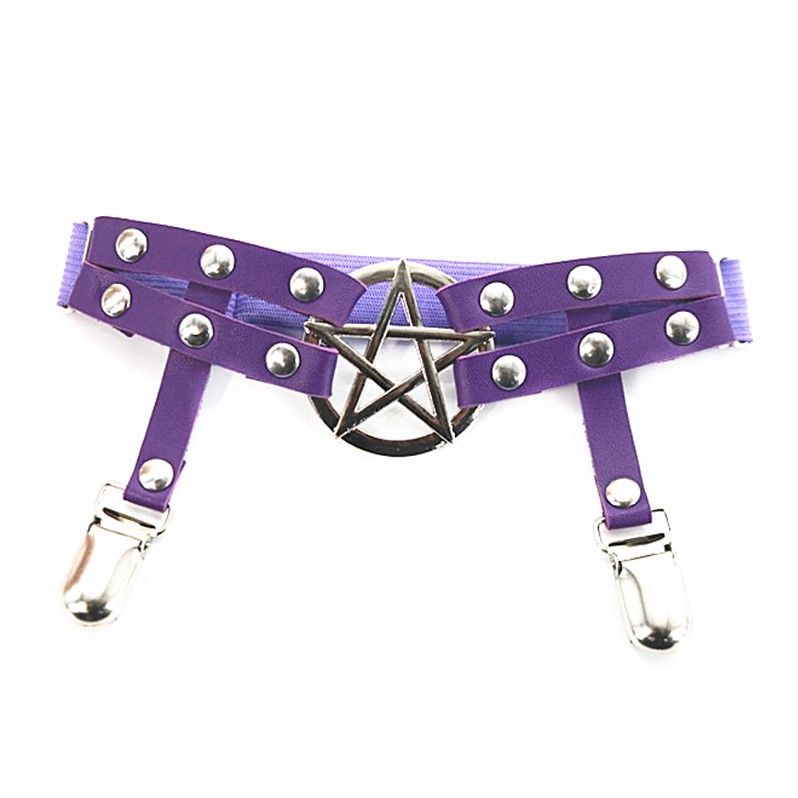 Title 7, Five-star Leg Ring Garter Belt Jewelry Versatil...