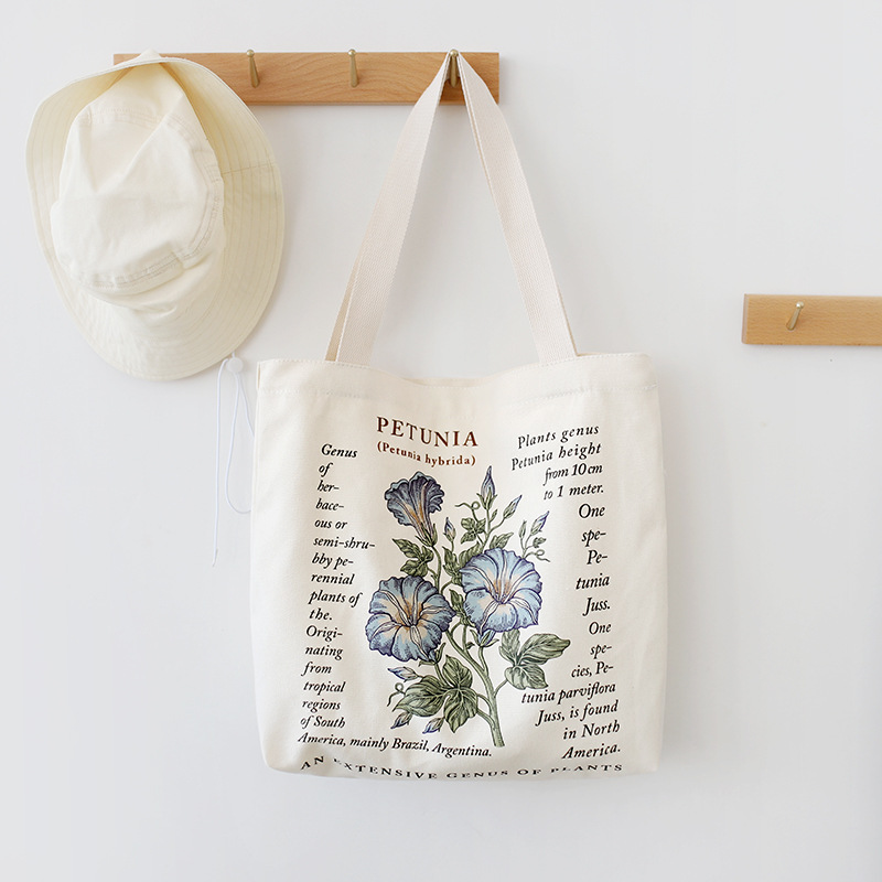 Canvas Bag Women'S Shoulder Bag New Fashion Korean Cotton Bag