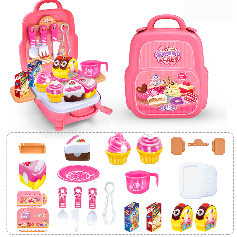 Dessert cake girl backpack