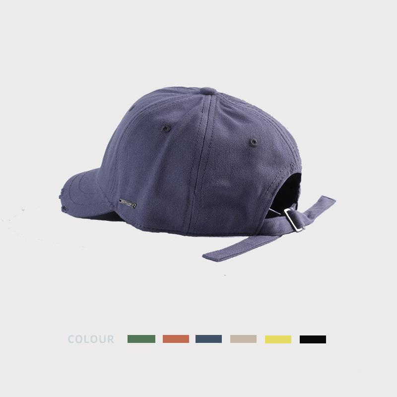 Spring and summer short brim cap