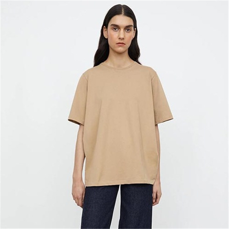 Title 1, Oversized Twisted Solid Round Neck Short Sleeve...