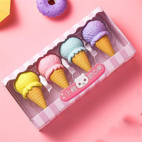 A box of 4 cones