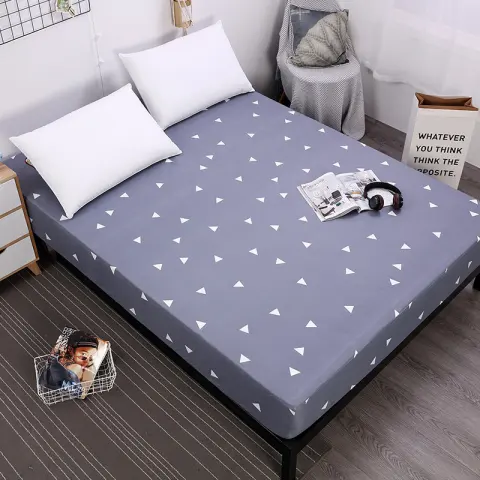 Shrimp Waterproof Bed Sheet Printing Dustproof Bed Cover Moisture-proof