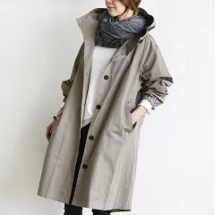 Oversized Women's Korean Style Slim Windbreaker - Grey - View 1