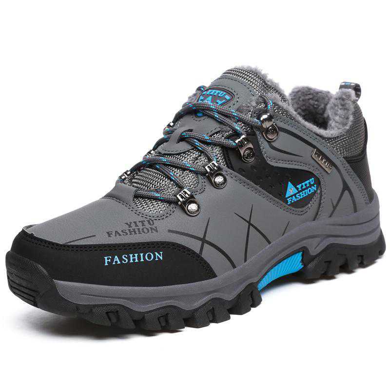 Title 2, Mountaineering Shoes With Low Strap Slip Resist...