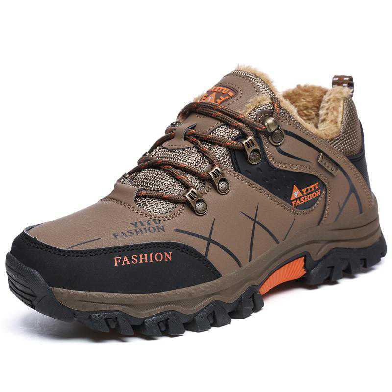 Title 3, Mountaineering Shoes With Low Strap Slip Resist...