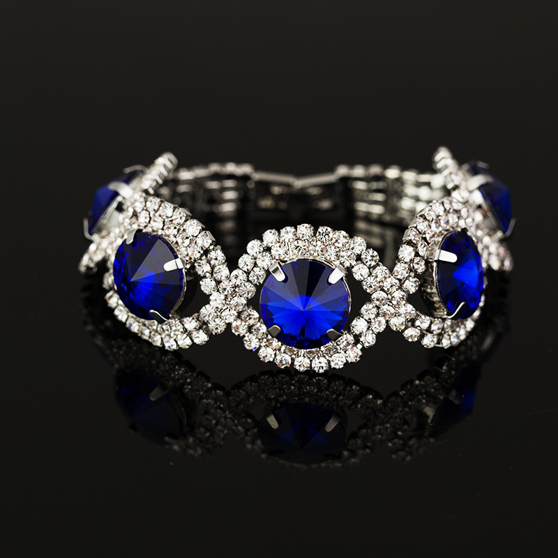 Multicolor Crystal Bracelet Jewelry Water Diamond Bracelet Wholesale