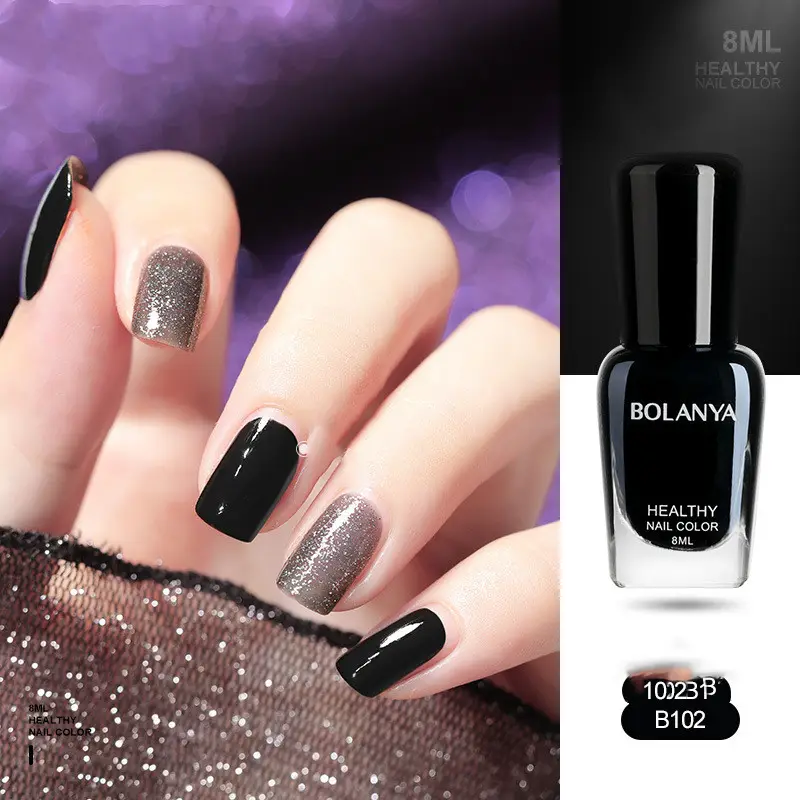 Water-Based Nail Polish Free Of Baking Can
