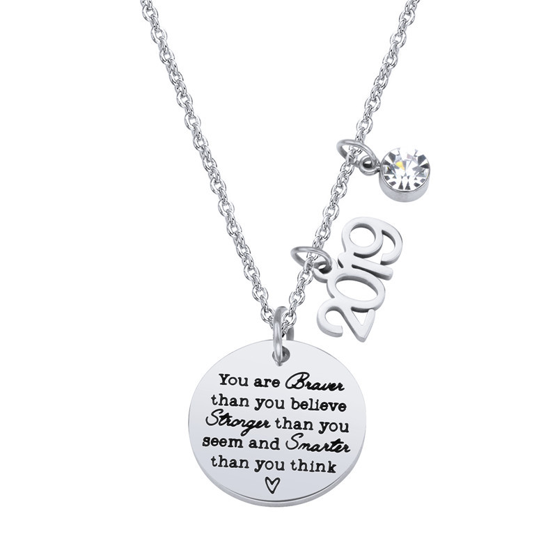 Pendant Titanium Steel Bracelet Necklace