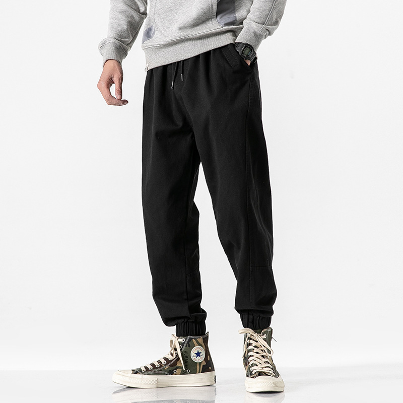 Trendy Brand Loose-fit Solid Color Sweatpants