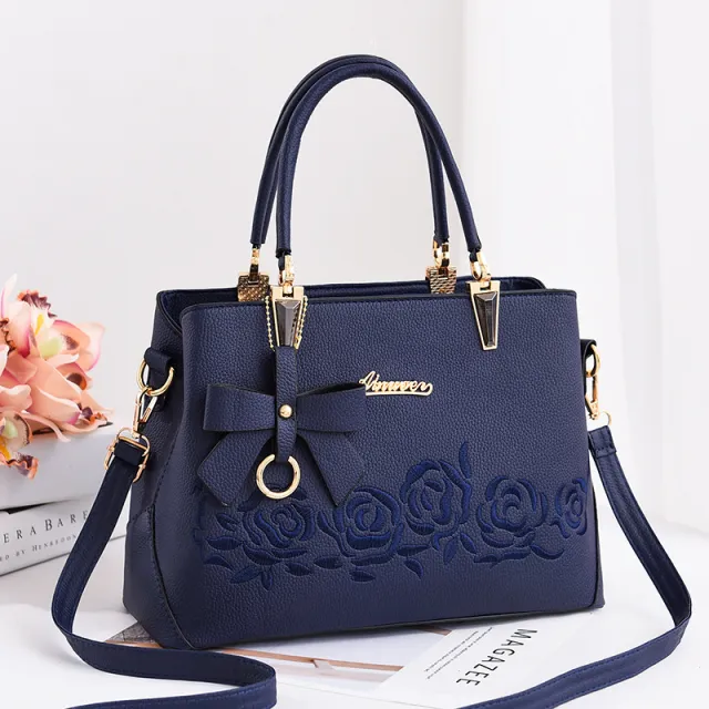Stereotyped Sweet Fashion Women's Bag Messenger Shoulder Handbag Blue - Shop at LoveMi