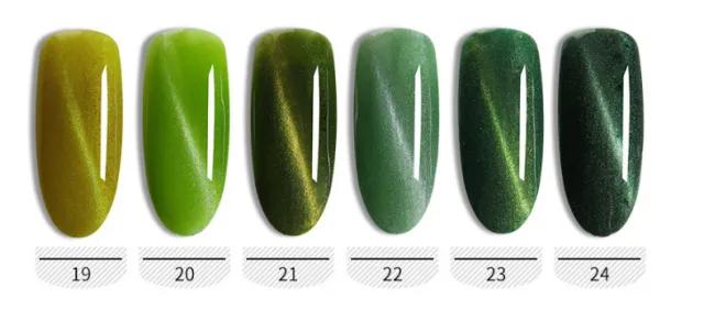 Ice Tou Cat's Eye Glue Nail Polish Glue Set Nail Shop Exclusively For Phototherapy Glue Net Red Popular Color 24 Color - Shop at LoveMi