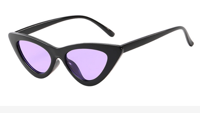 Black frame light purple