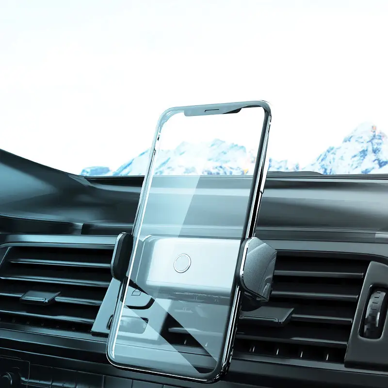 Mobile Phone Car Holder Car Navigation Car Supplies Black Technology Electric Car Bracket Multi-Function Air Outlet Automatic