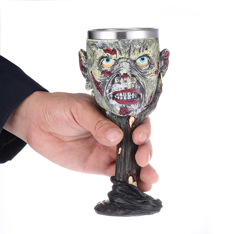 Red wine glass