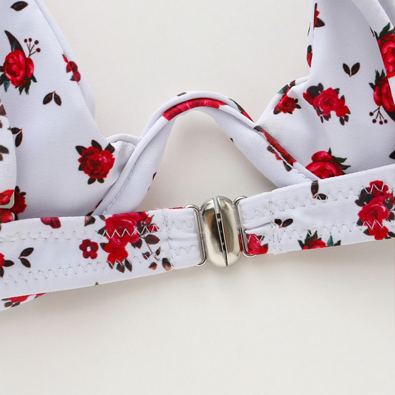 Gathered Bikini One-piece Underwire Swimsuit