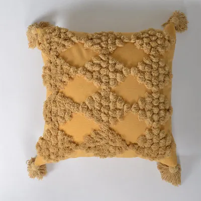 Handmade Moroccan Woven Throw Pillow Cotton 2Style - Shop at LoveMi