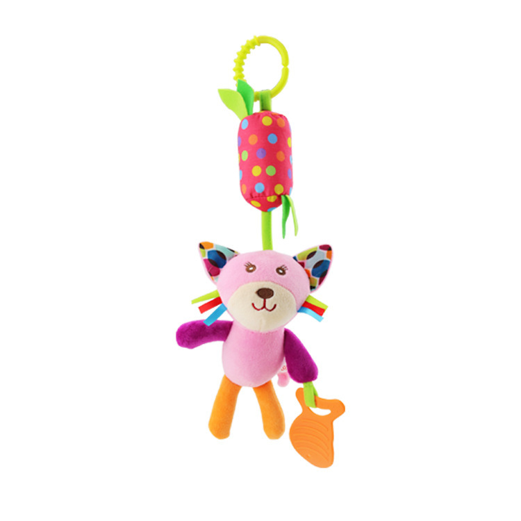 Title 4, Baby Grip Plush Toy 0-3 Years Old Wind Chime Be...