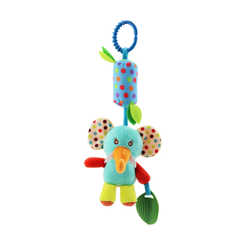 Title 6, Baby Grip Plush Toy 0-3 Years Old Wind Chime Be...