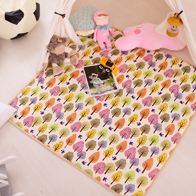 Round Carpet, Square Floor Mat, Baby Crawling Toy House Mat