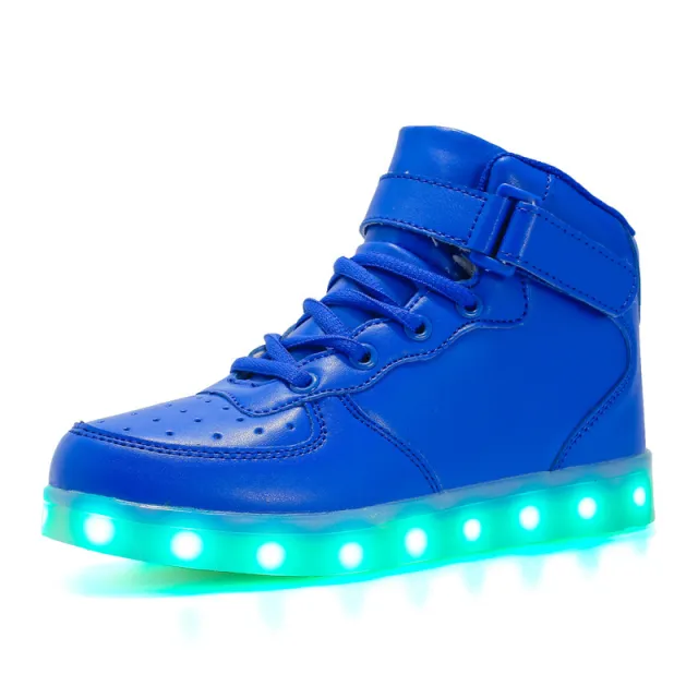 Air Force One Colorful USB Charging Shoes Blue - Shop at LoveMi