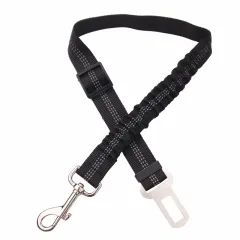 Pet Traction Rope For Automobile Car Seat Belt - Black B - View 1