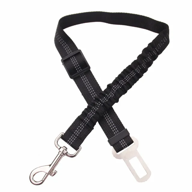 Pet Traction Rope For Automobile Car Seat Belt Black B - Shop at LoveMi