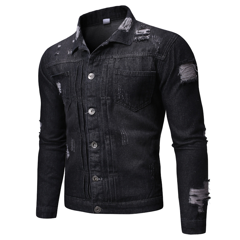 Title 5, Ouma Lässige Jeansjacke für Herren