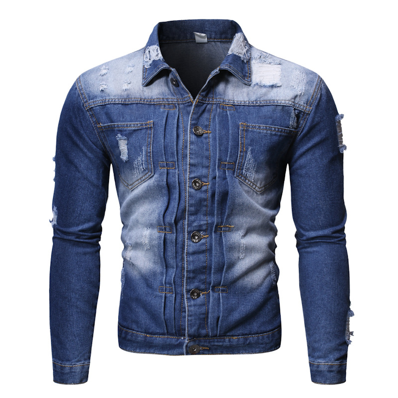 Title 3, Giacca di jeans casual Ouma da uomo — Versatile...