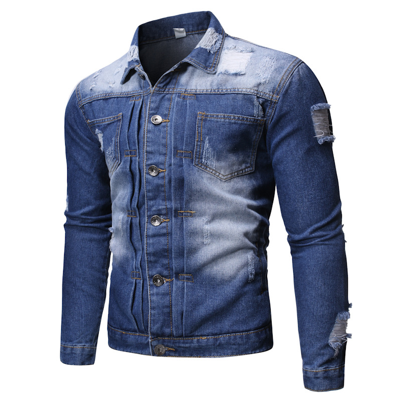 Title 6, Ouma Lässige Jeansjacke für Herren