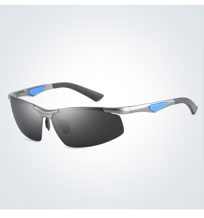 Title 2, Mens Aluminum Magnesium Alloy Polarized Sungla...