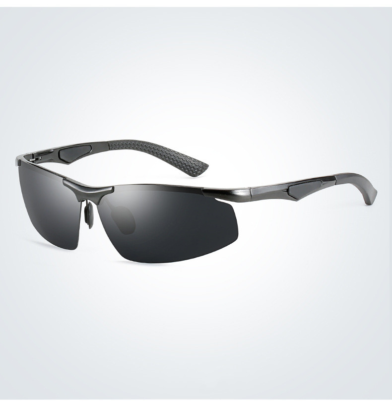 Title 3, Mens Aluminum Magnesium Alloy Polarized Sungla...