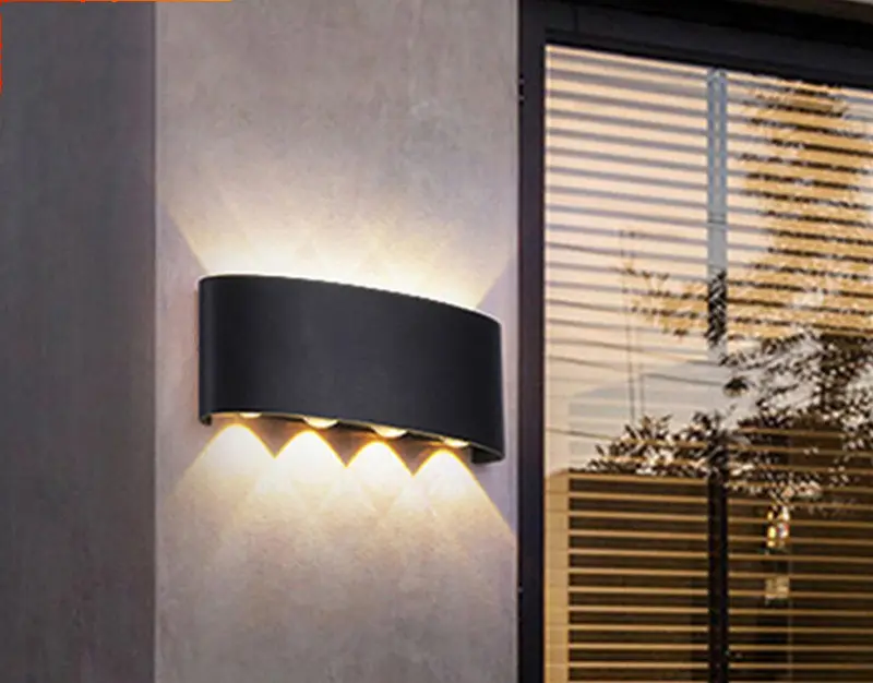 Outdoor Rainproof Led Wall Lamp Spotlight Courtyard Bedside Living