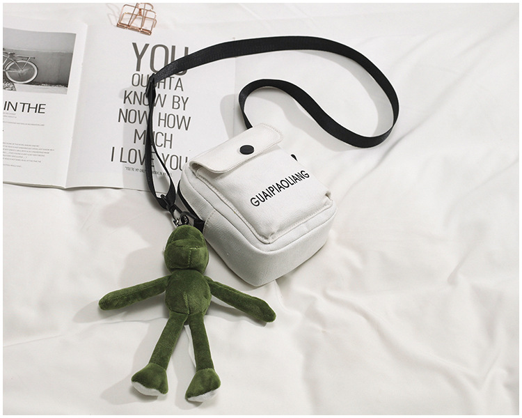 Mini casual shoulder bag White - Shop at LoveMi