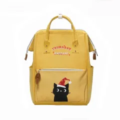 College Style Casual Cute Backpack Girl - Yellow - View 1