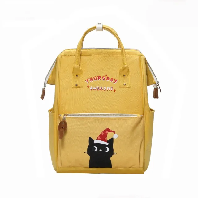College Style Casual Cute Backpack Girl Yellow - Shop at LoveMi