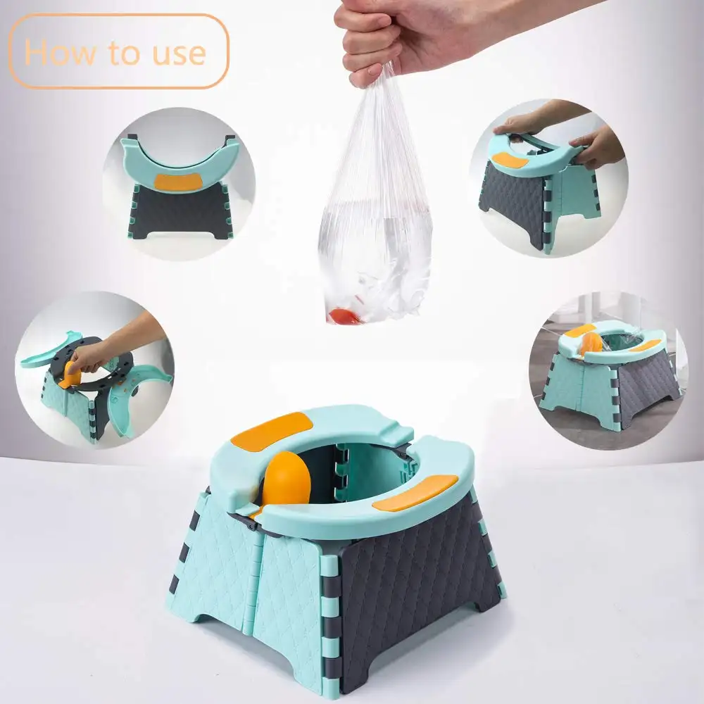 Baby Potty Training Seat Kids Toddler Outdoor Portable Folding